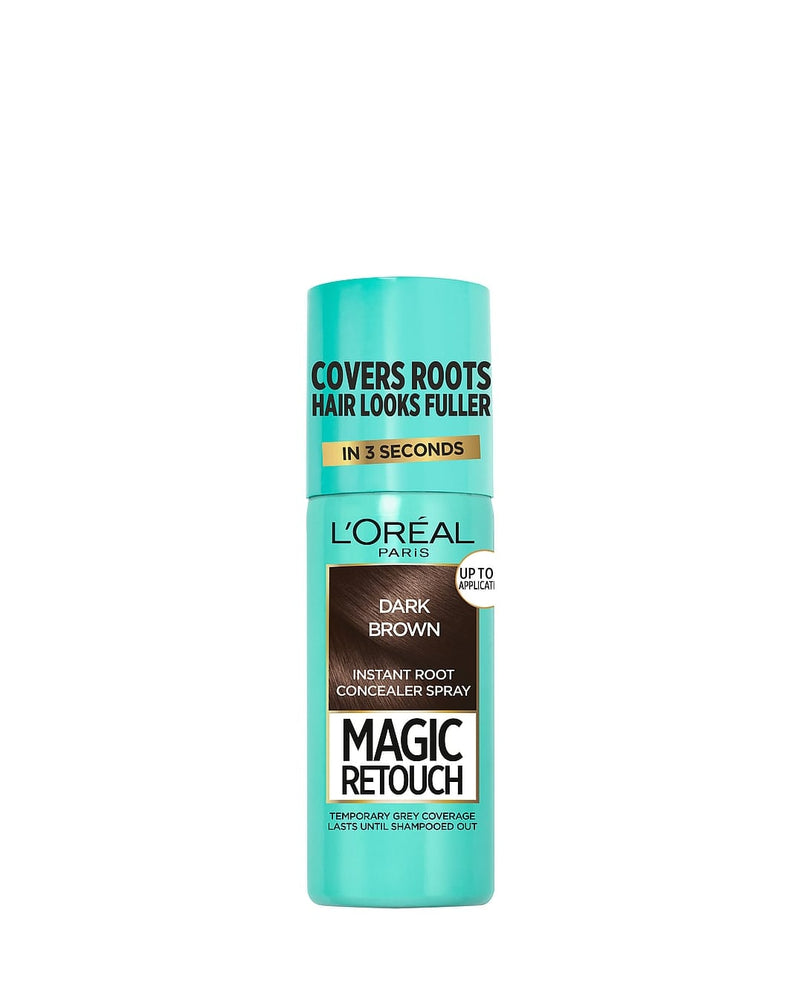 L'Oréal Paris Magic Retouch Instant Root Concealer Spray, 2 Dark Brown, 75 ml