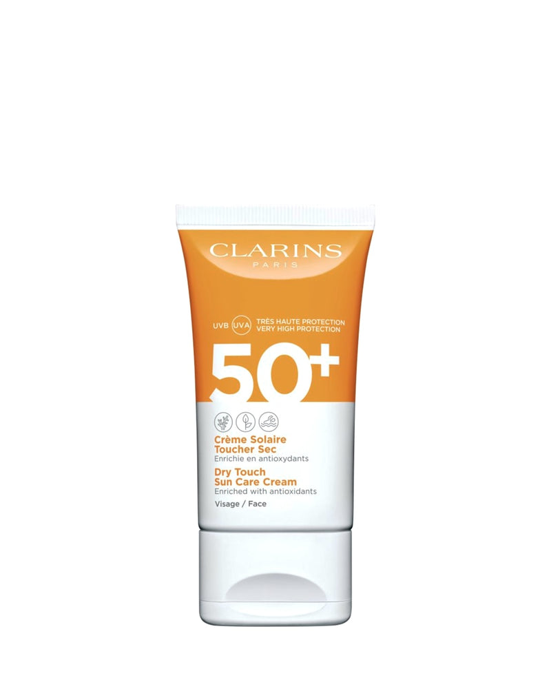 Clarins Dry Touch Solcreme til Ansigt SPF50, 50 ml