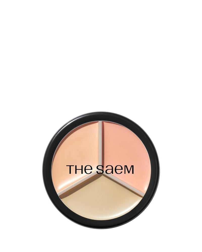 the SAEM Cover Perfection Triple Pot Concealer 03 Correct Up Beige 13,5 g