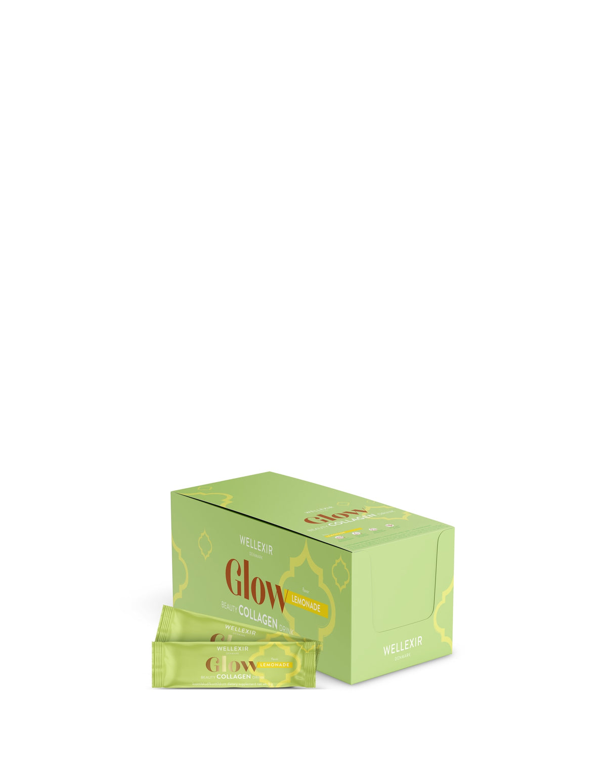 Wellexir Glow Beauty Drink Lemonade, 50 breve