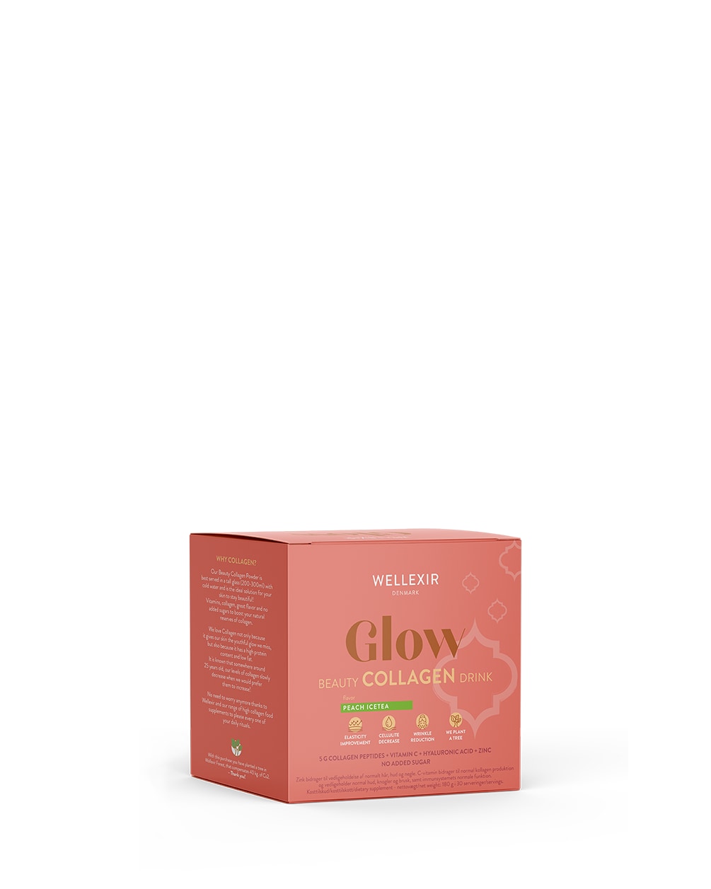 Wellexir Glow Beauty Drink Peach Ice Tea 30 x 6 g