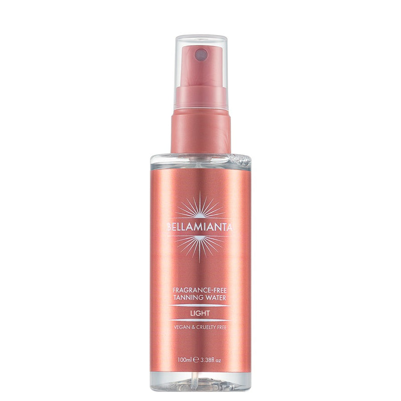 Bellamianta Fragrance Free Tanning Water Light 100 ml