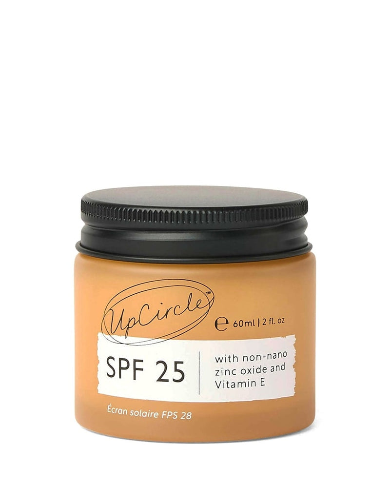 UpCircle SPF 25 Mineralsk Solcreme, 60 ml