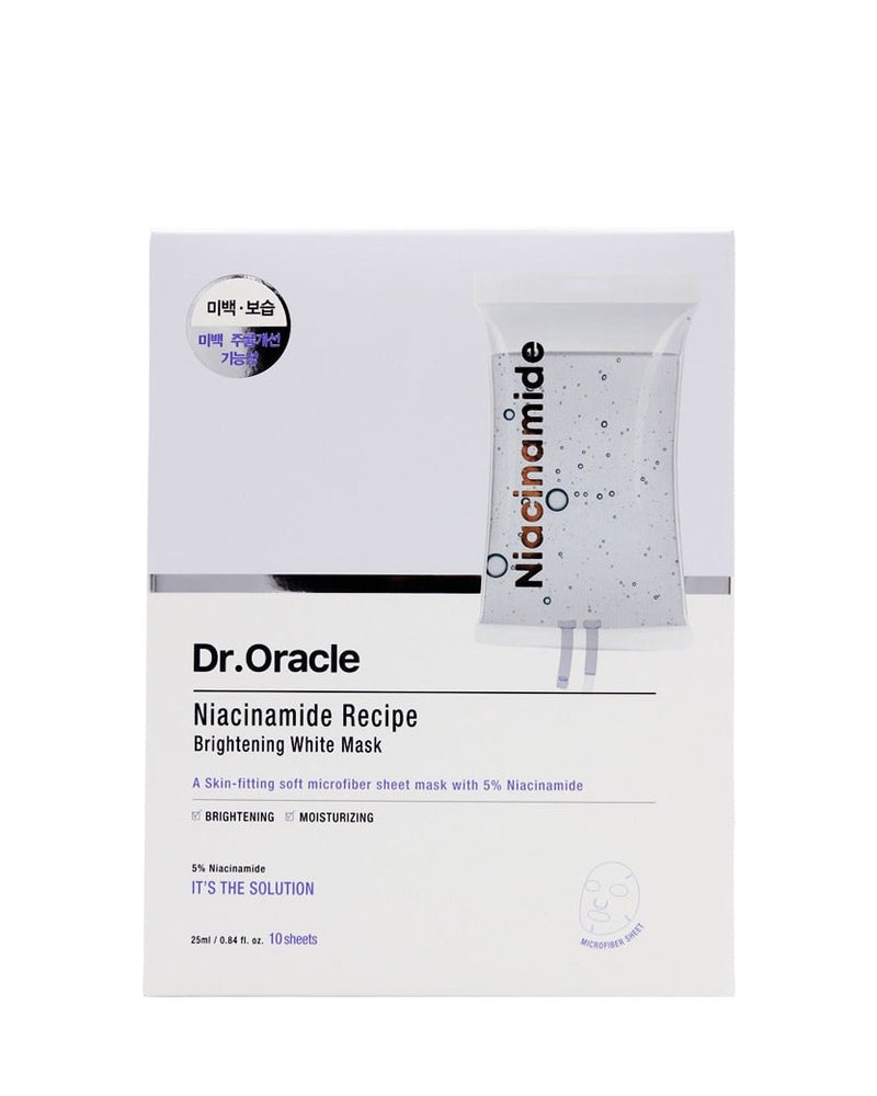 Dr.Oracle Niacinamide Recipe Brightening White Mask 25ml (10 stk.)