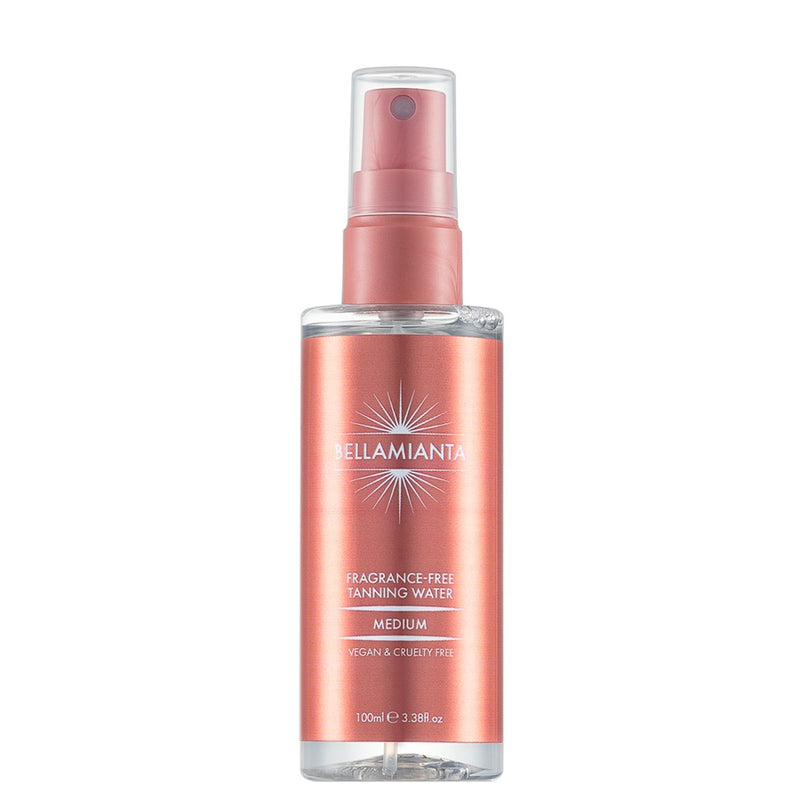 Bellamianta Fragrance Free Tanning Water Medium 100 ml