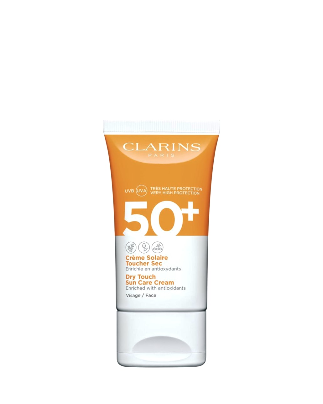 Clarins Dry Touch Solcreme til Ansigt SPF50, 50 ml