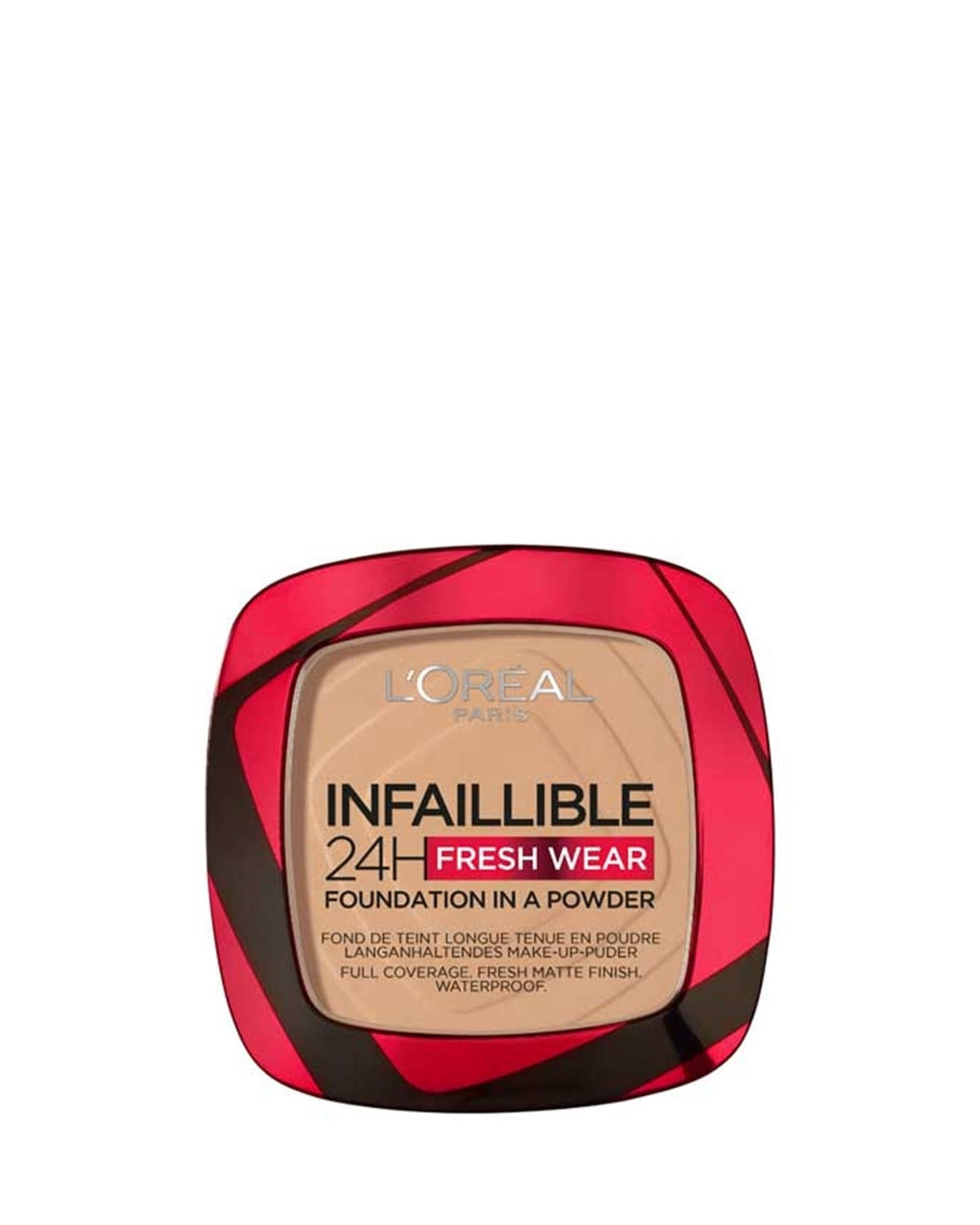 L'Oréal Infaillible 24H Fresh Wear Foundation in a Powder 140 Golden Beige 9 g