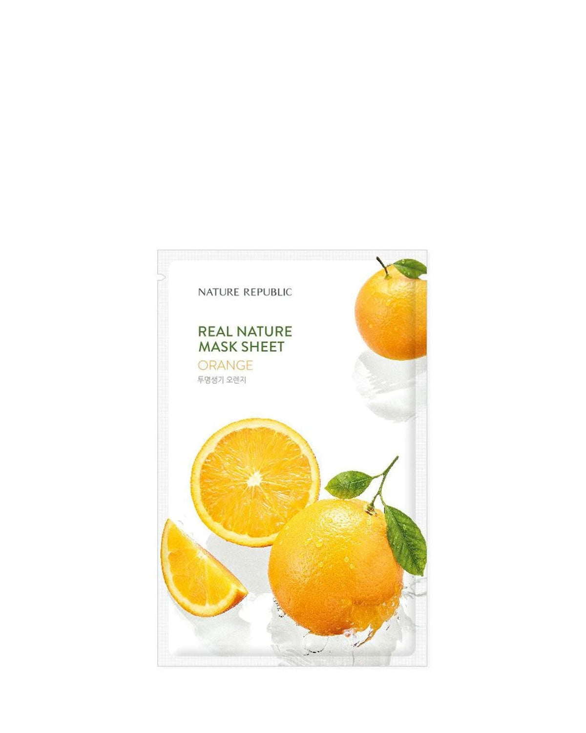 Nature Republic Real Nature Mask Sheet Orange 23 ml