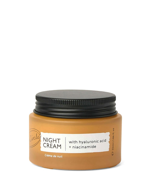 UpCircle Natcreme med Hyaluronsyre & Niacinamid, 55 ml