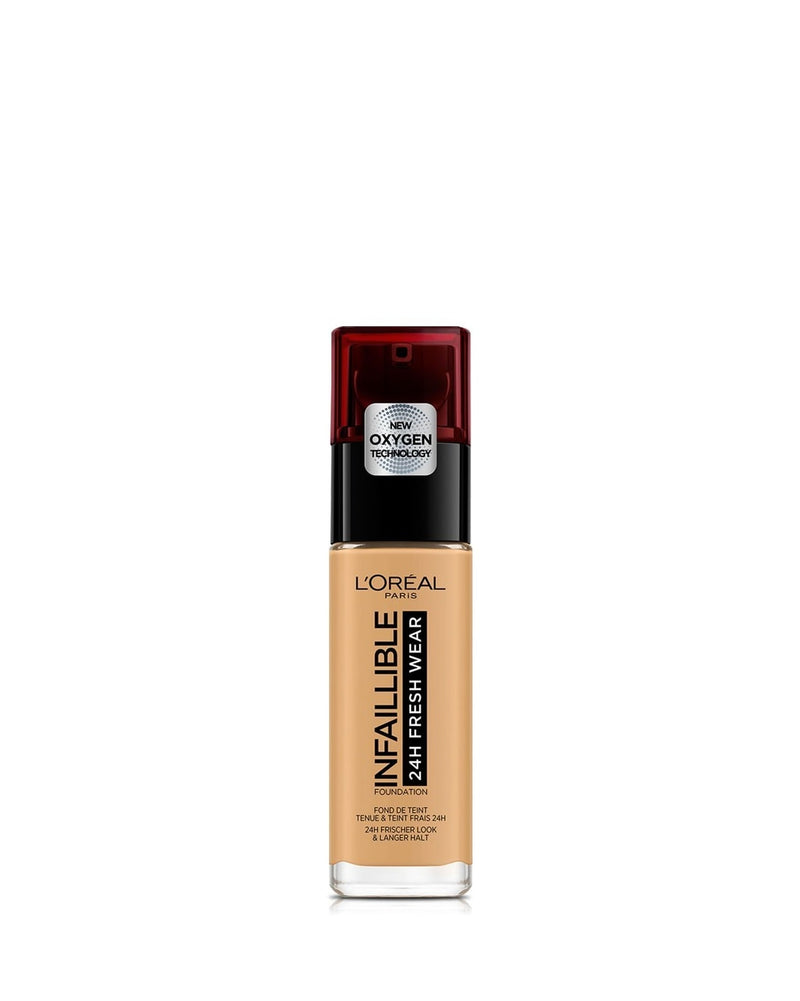 L'Oréal Infaillible 24H Fresh Wear Foundation 250 Sable Éclat/Radiant Sand 30 ml
