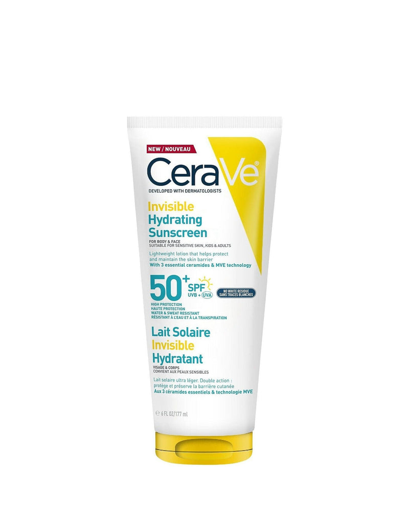 CeraVe Invisible Hydrating Sunscreen SPF50+ 177 ml