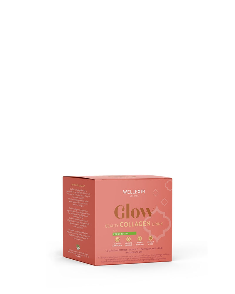 Wellexir Glow Beauty Drink Peach Ice Tea 30 x 6 g