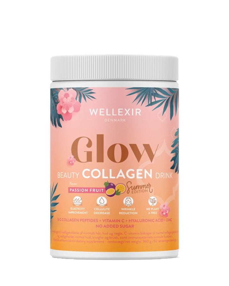 Wellexir Glow Beauty Drink Passionfruit 360 g