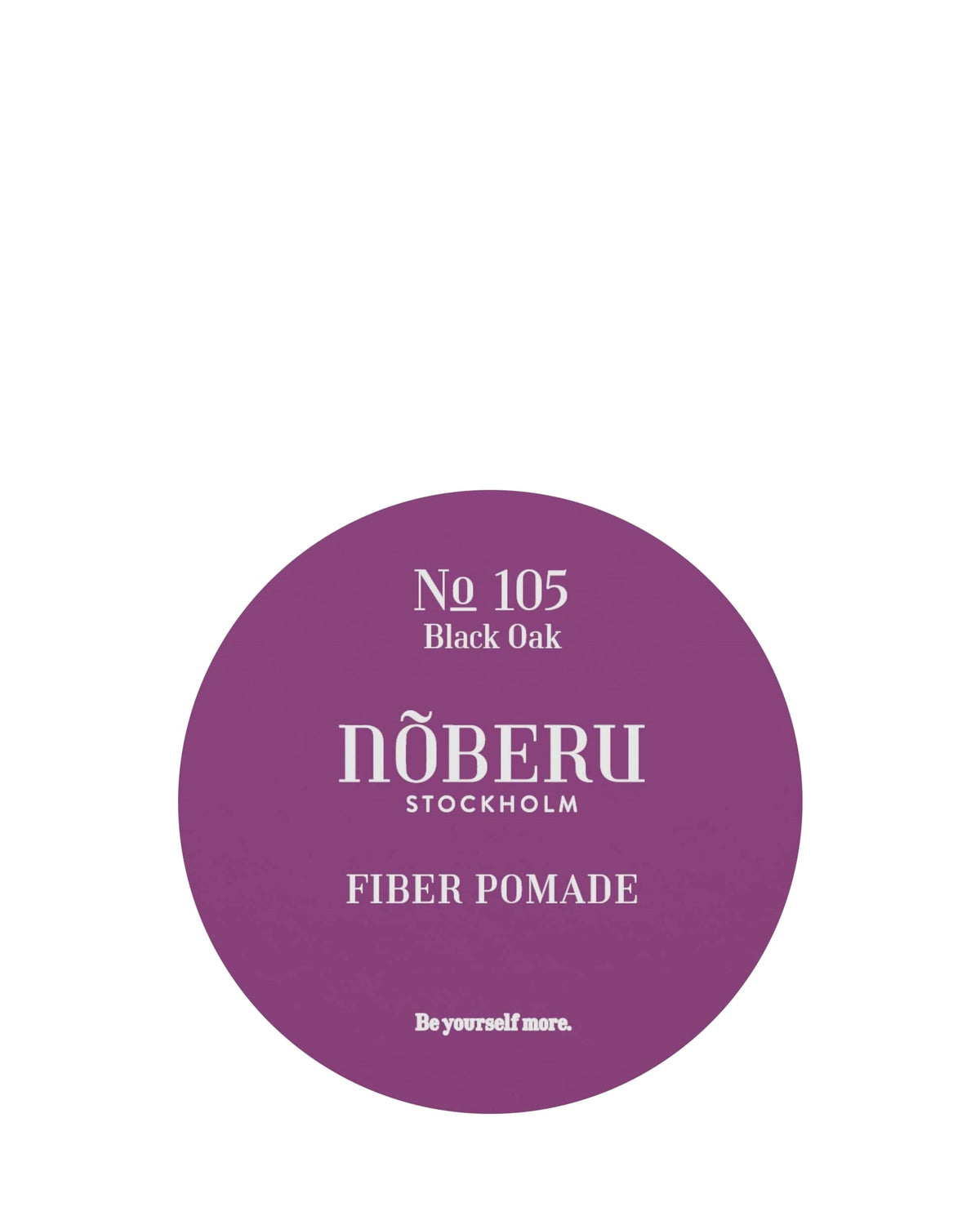 Nõberu Stockholm Fiber Pomade Black Oak 80 ml