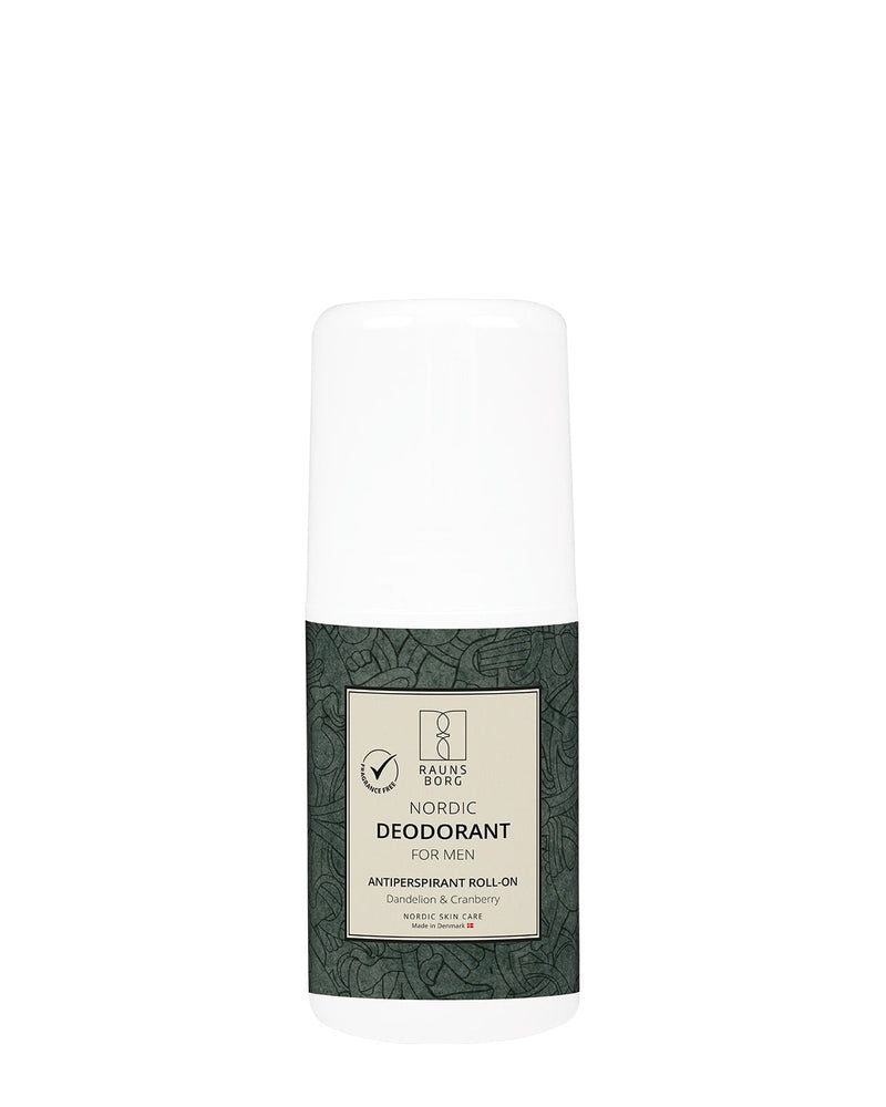 Raunsborg Nordic Deodorant For Men Antiperspirant Roll-on, Parfumefri, 75 ml