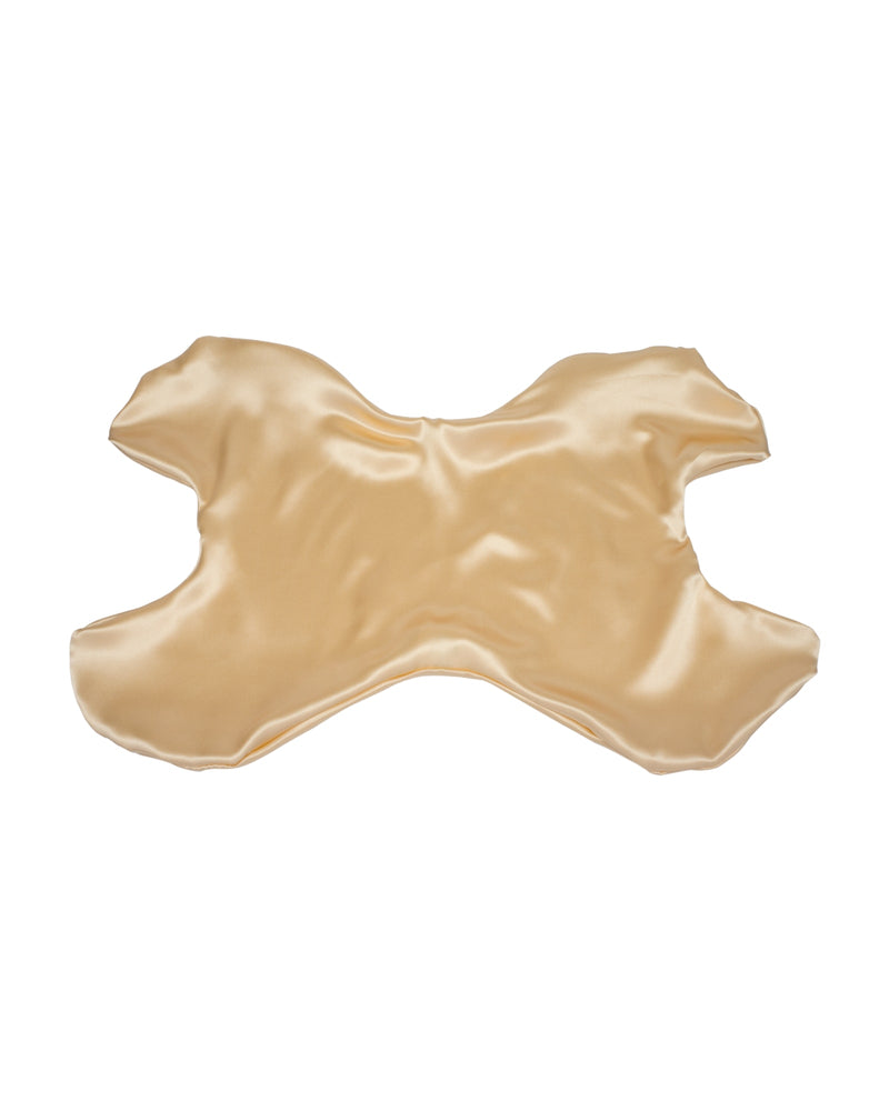Save My Face Le Grand Silkebetræk til pude, Bronze, 100% silke