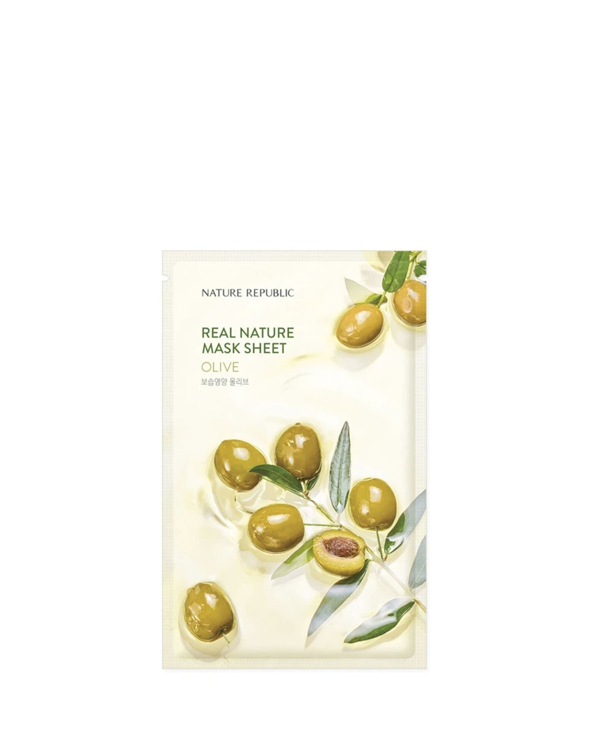 Nature Republic Real Nature Mask Sheet Olive 23 ml