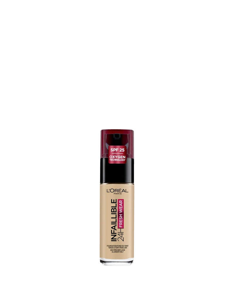 L'Oréal Infaillible 24H Fresh Wear Foundation 200 Sable Doré/Golden Sand 30 ml