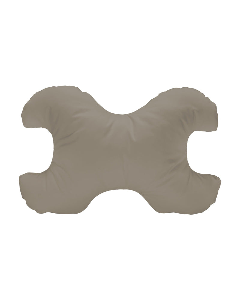 Save My Face Le Grand ansigtspude med 100% bomuldsbetræk, Grey (56 x 47 cm)