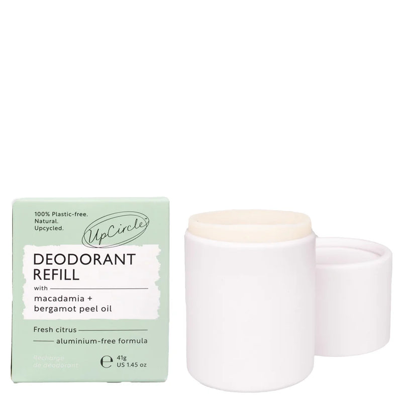 UpCircle Deodorant Refill med Macadamia + Bergamot, 41 g